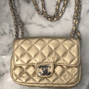 Chanel cross body mini flap